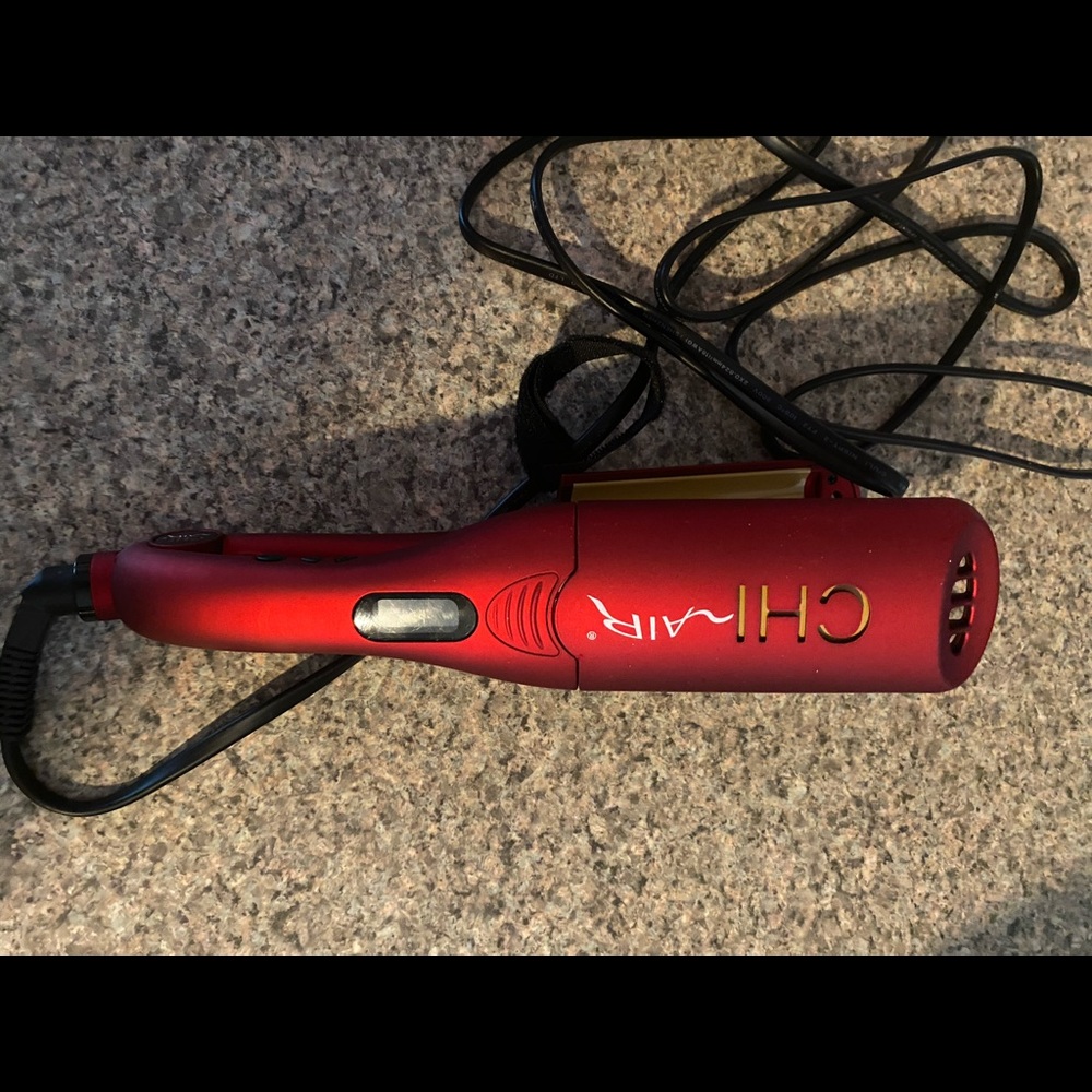 CHI AIR metallic red air waver